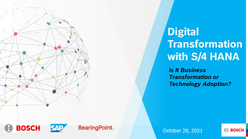 Digital transformation