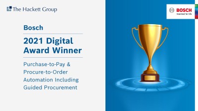 The Hackett Group Digital Awards 2021